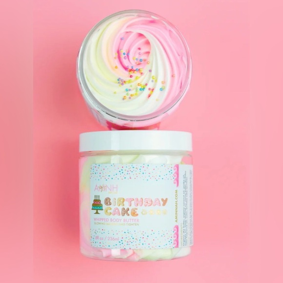 Aminnah Other - NWT Aminnah Birthday Cake Whipped Body Butter